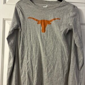 Long Horns GEN2 Gray Long Sleeve Shirt XL🧡